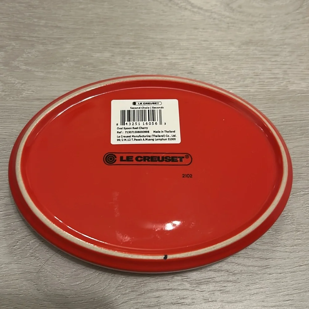 Le Creuset bright red